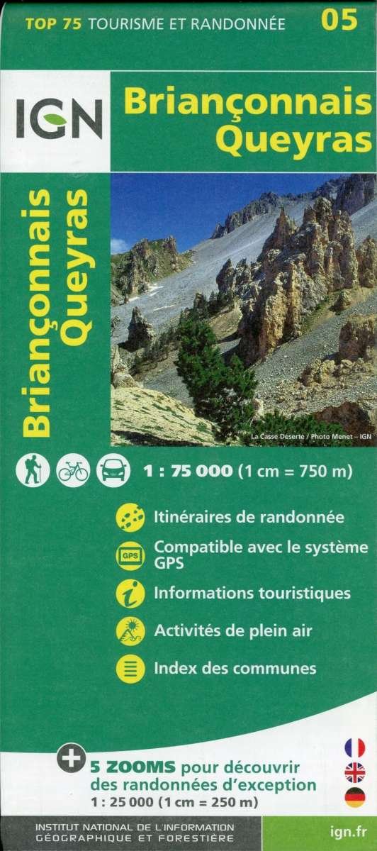 Cover for Ign · Brianconnais Queyras (Map) (2015)