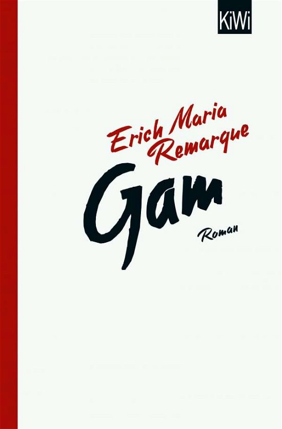 Cover for Remarque · Gam (Buch)