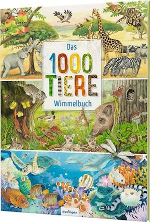 Cover for Christine Henkel · Das 1000 Tiere-Wimmelbuch (Bok) (2023)
