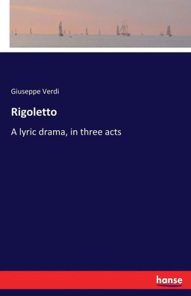 Cover for Verdi · Rigoletto (Buch) (2017)