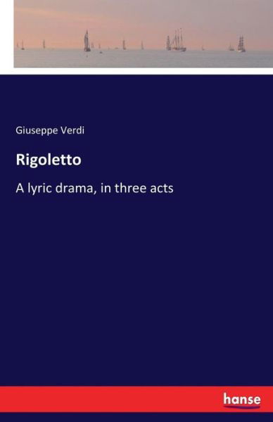 Cover for Verdi · Rigoletto (Bok) (2017)