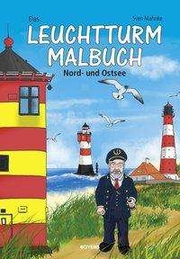Cover for Mahnke · Das Leuchtturm-Malbuch (Bog)