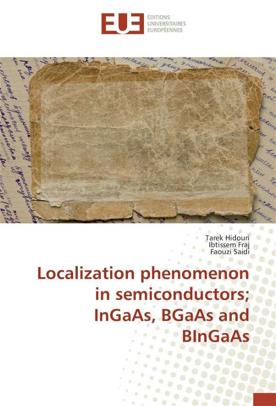 Cover for Hidouri · Localization phenomenon in semi (Book) (2017)