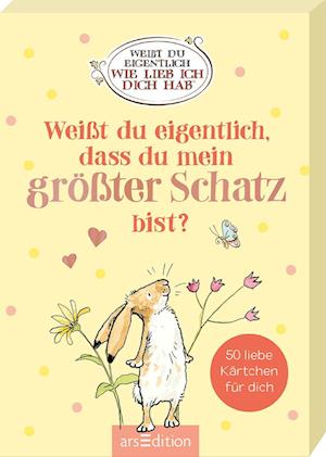 Cover for Anita Jeram · Weißt du eigentlich, dass du mein größter Schatz bist? (Book) (2025)