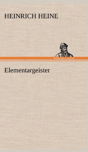 Cover for Heinrich Heine · Elementargeister (Hardcover Book) [German edition] (2012)