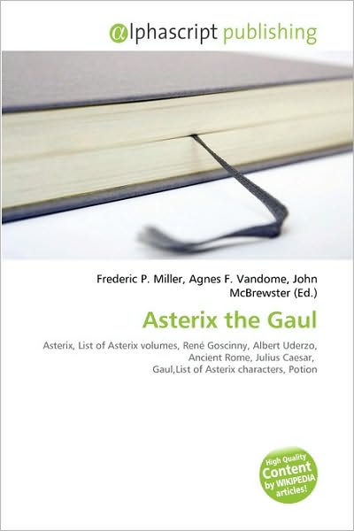 Cover for Frederic P Miller · Asterix the Gaul (Paperback Book) (2010)