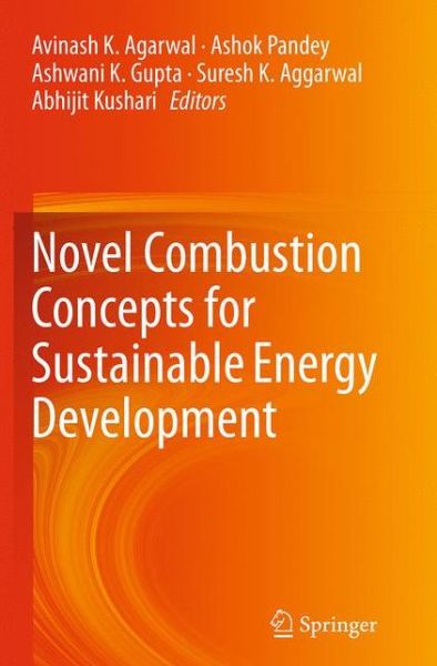 Cover for Novel Combustion Concepts for Sustainable Energy Development (Paperback Book) [Softcover reprint of the original 1st ed. 2014 edition] (2016)