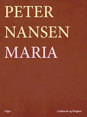 Cover for Peter Nansen · Maria (Hæftet bog) [1. udgave] (2018)