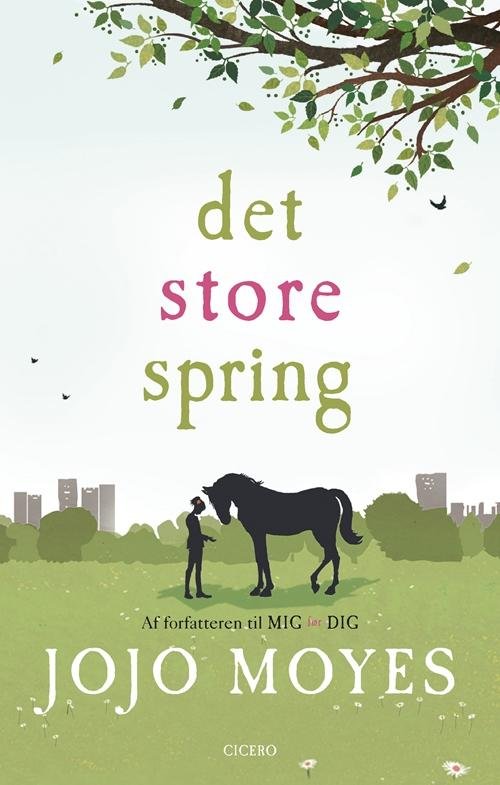 Cover for Jojo Moyes · Det store spring (Bound Book) [1e uitgave] (2015)
