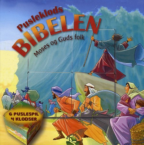 Cover for Ben Alex · Bønnespiren Pusleklodsbibelen: Moses og Guds folk (Cardboard Book) [1st edition] (2008)