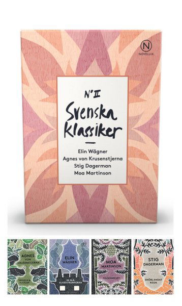 Cover for Agnes von Krusenstjerna · Presentask med fyra svenska klassiker II (Book) (2016)