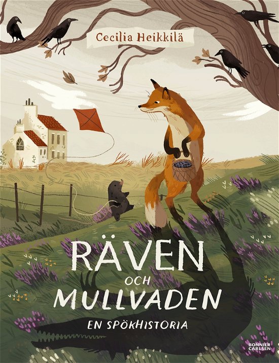 Cover for Cecilia Heikkilä · Räven och mullvaden. En spökhistoria (Gebundesens Buch) (2024)