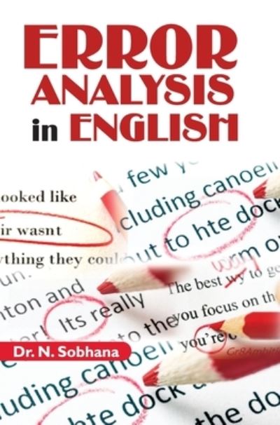 Cover for S N Panduranga · Error Analysis in English (Hardcover Book) (2017)