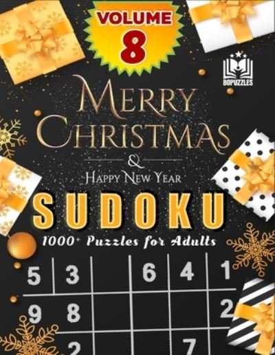 Cover for Bopuzzles · Merry Christmas Sudoku Volume 8 (Taschenbuch) (2020)