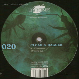 Cover for Cloak &amp; Dagger · Crimewaves / in the Cut (12&quot;) (2010)