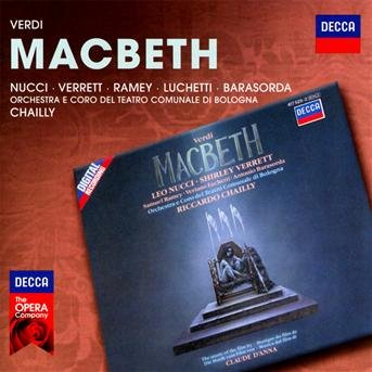 Cover for Nucci / Ramey / Verrett / Chai · Verdi: Macbeth (CD) (2012)