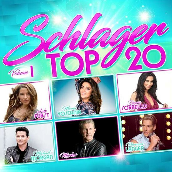 Cover for Schlager Top 20 Vol.1 (CD) (2017)