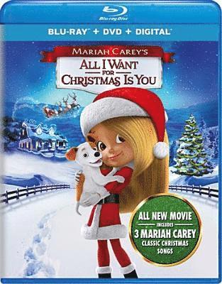 Cover for Mariah Carey's: All I Want for Christmas is You (Blu-ray) (2017)