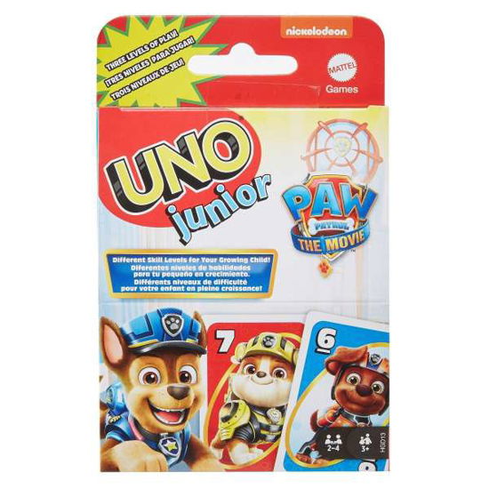 Paw Patrol Kartenspiel UNO Junior - Paw Patrol - Mercancía - MATTEL - 0194735048700 - 25 de enero de 2023