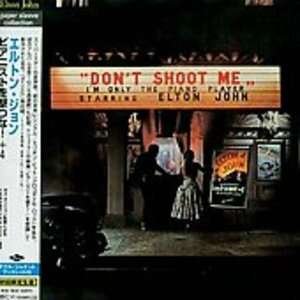 Cover for Elton John · Don't Shoot Me I'm Only the Piano Player (CD) (2007)