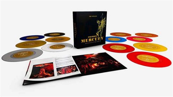 Cover for Freddie Mercury · Messenger of the Gods - The Singles (7&quot;) [Deluxe Boxset edition] [Box set] (2016)