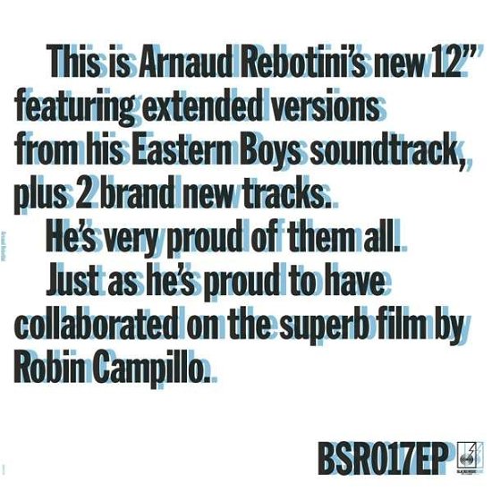 Cover for Arnaud Rebotini · Eastern Boys Extended (LP) (2015)
