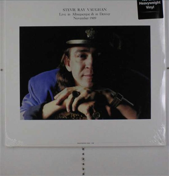 Cover for Stevie Ray Vaughan · Live in Albuquerque (LP) (2017)