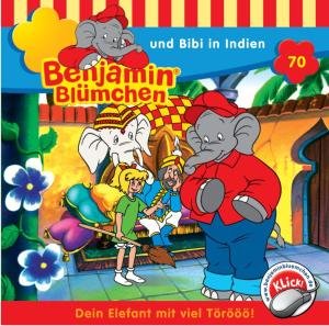 Cover for Benjamin Blümchen · Folge 070:...und Bibi in Indien (CD) (2007)