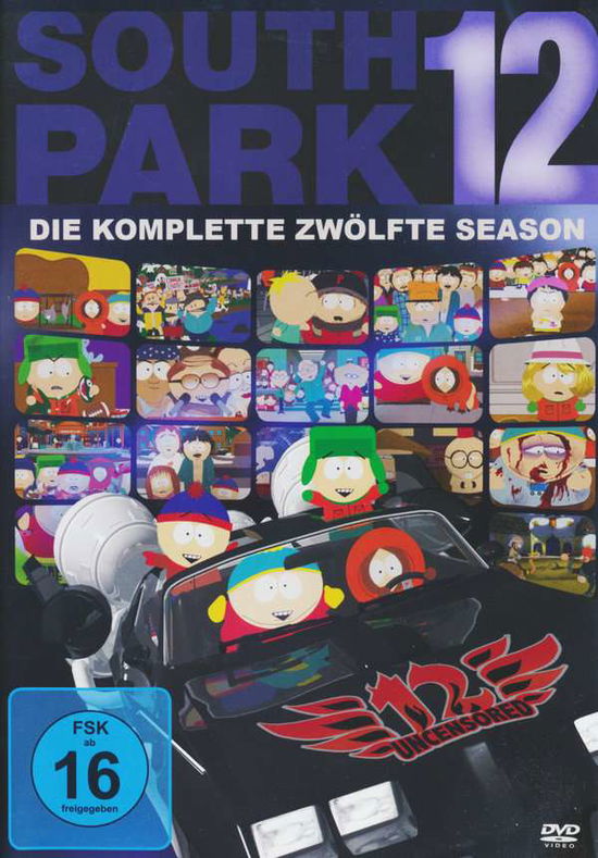 South Park-season 12 (Repack,3 Discs) - Keine Informationen - Elokuva - PARAMOUNT HOME ENTERTAINM - 4010884541700 - keskiviikko 6. huhtikuuta 2011