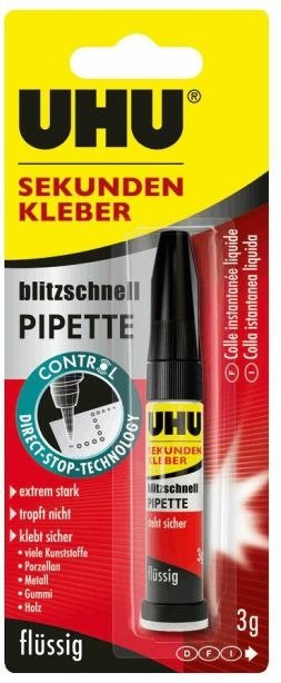 Cover for Uhu · Uhu Sekundenkleber Pipette 3g (N/A) (2017)