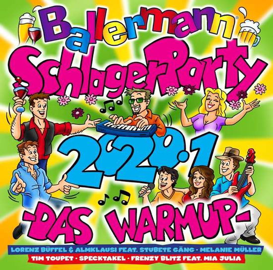 Cover for Ballermann Schlagerparty 2020.1 (CD) (2020)