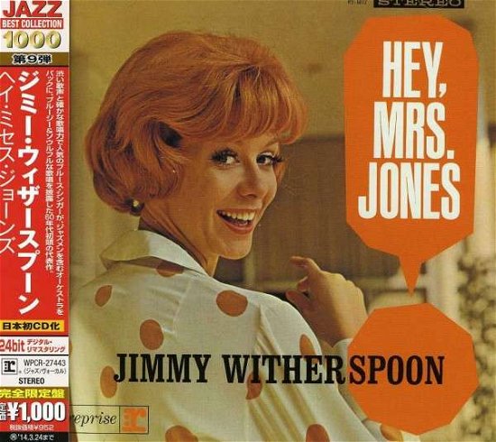 Cover for Jimmy Witherspoon · Hey Mrs Jones (CD) [Limited, Remastered edition] (2013)