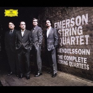 Mendelssohn: the Complete String Qua - Emerson String Quartet - Muziek - UNIVERSAL MUSIC CLASSICAL - 4988005386700 - 23 maart 2005