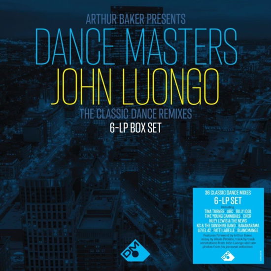Cover for Arthur Baker Presents John  Various · Arthur Baker Presents Dance Masters - John Luongo (LP) [Signed edition] (2023)