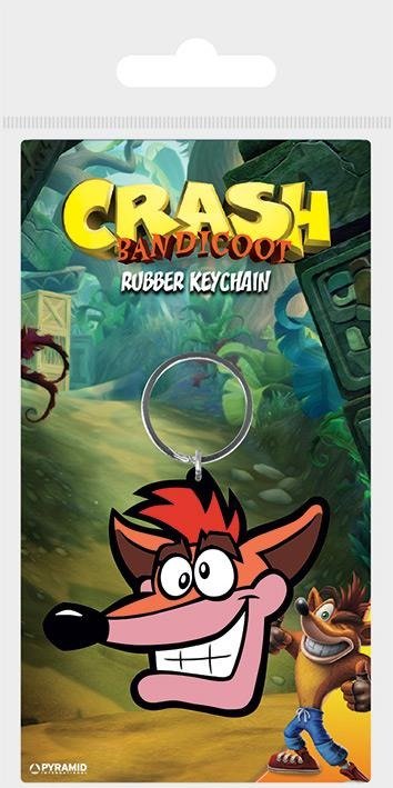 Crash Bandicoot: Extra Life Rubber Keychain (Portachiavi) - P.Derive - Merchandise -  - 5050293388700 - 19. maj 2019