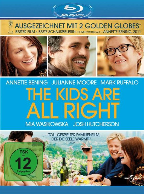 The Kids Are All Right - Annette Bening,julianne Moore,mark Ruffalo - Films - UNIVERSAL PICTURES - 5050582822700 - 4 août 2011