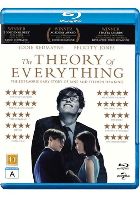 Cover for Eddie Redmayne / Felicity Jones · The Theory of Everything (Blu-Ray) (2015)