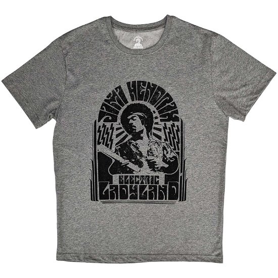 Jimi Hendrix Unisex T-Shirt: Electric Ladyland Mono - The Jimi Hendrix Experience - Merchandise -  - 5056737202700 - 