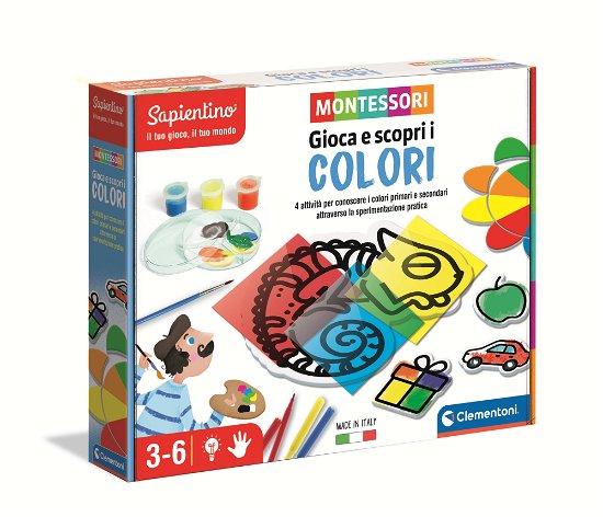 Cover for Clementoni Sapientino  Montessori · Gioca E Scopri I Colori (MERCH)