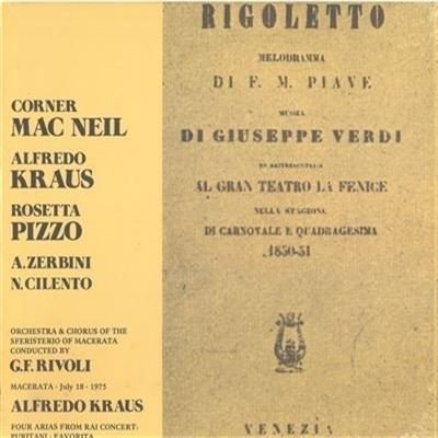 Cover for Giuseppe Verdi  · Rigoletto (1851) (3 Lp) (LP)
