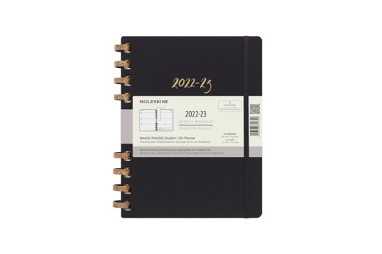 Cover for Moleskine · 12m XL Student Life Spiral Planner: Reme (Spiral Book) (2022)