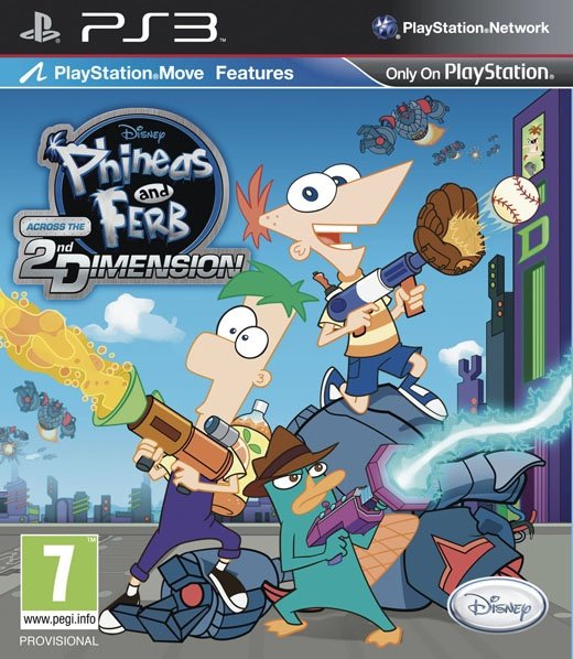 Cover for Spil-playstation 3 · Phineas and Ferb 2 Dimension Ps3 (PS3) (2011)