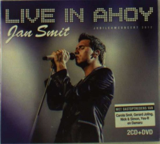 Cover for Jan Smit · Live in Ahoy (CD/DVD) (2013)
