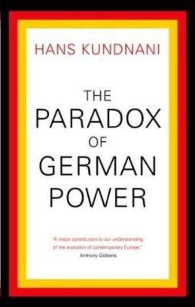 Cover for Paradox of German Power (Paperback Book) (2017)