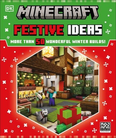 Cover for Dk · Minecraft Festive Ideas: More Than 50 Wonderful Winter Builds (Hardcover bog) (2024)
