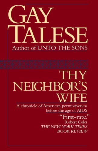 Cover for Gay Talese · Thy Neighbor's Wife (Pocketbok) (1999)