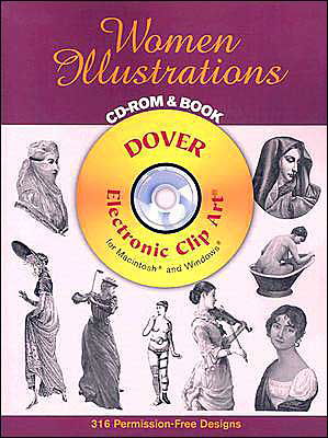 Women Illustrations CD-ROM and Book - Dover Electronic Clip Art - Dover Dover - Merchandise - Dover Publications Inc. - 9780486995700 - March 26, 2004