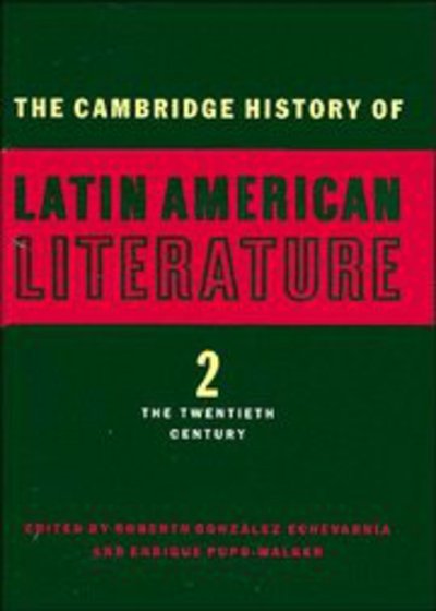 Cover for Roberto Gonzalez Echevarria · The Cambridge History of Latin American Literature 3 Volume Hardback Set (The Twentieth Century) - The Cambridge History of Latin American Literature (Hardcover Book) (1996)