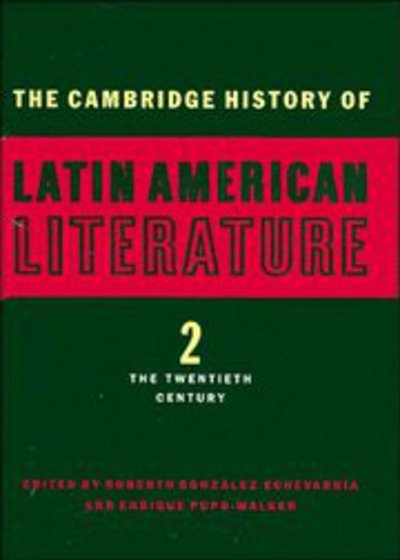 Cover for Roberto Gonzalez Echevarria · The Cambridge History of Latin American Literature 3 Volume Hardback Set (The Twentieth Century) - The Cambridge History of Latin American Literature (Hardcover Book) (1996)