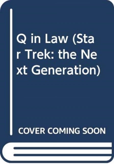 Cover for Peter David · Q-in-Law - Star Trek: The Next Generation (Kassett) (1992)